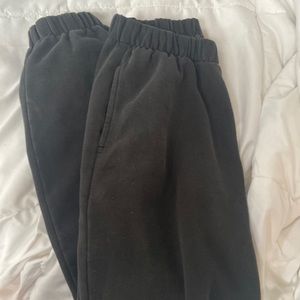 Brandy Melville black Rosa sweatpants